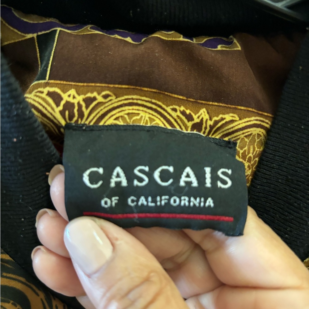 Vintage Caiscas of California Bomber Jacker - Picture 2 of 4